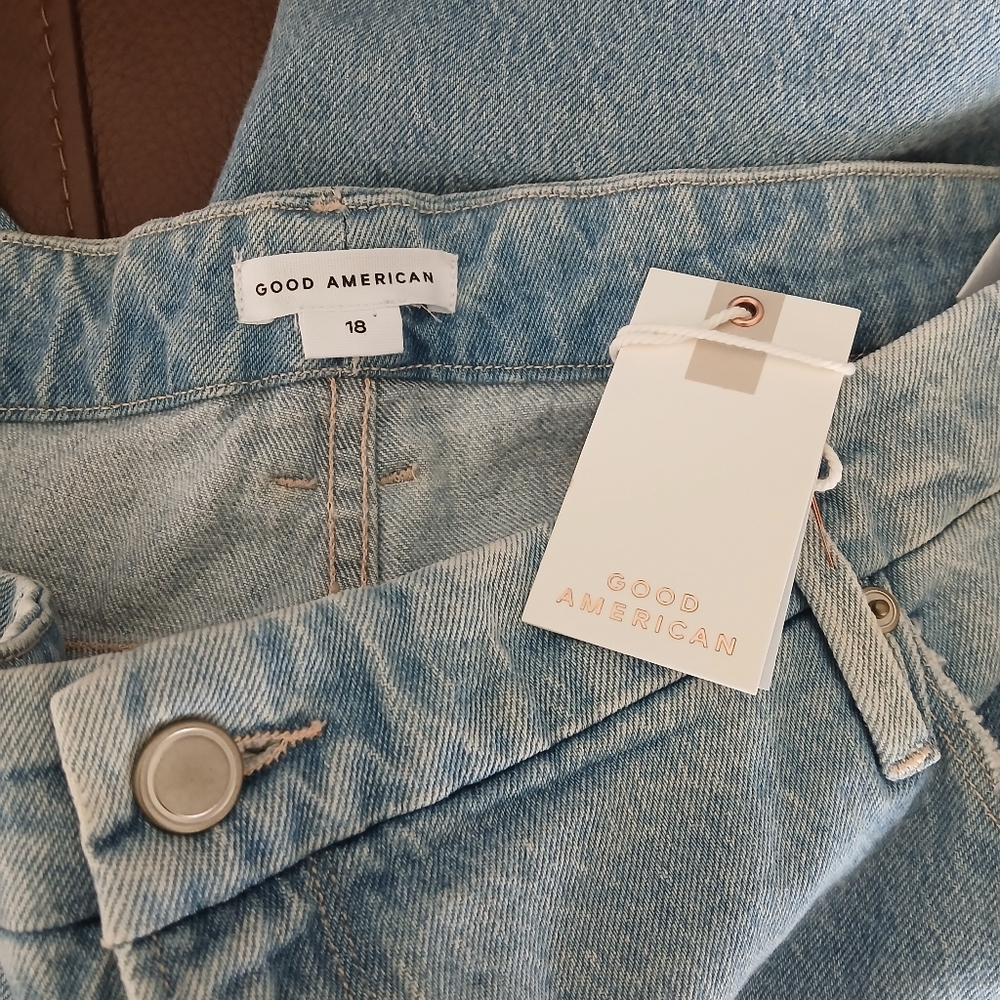 NWT‎ Good American GOOD MOM JEANS - Picture 6 of 7